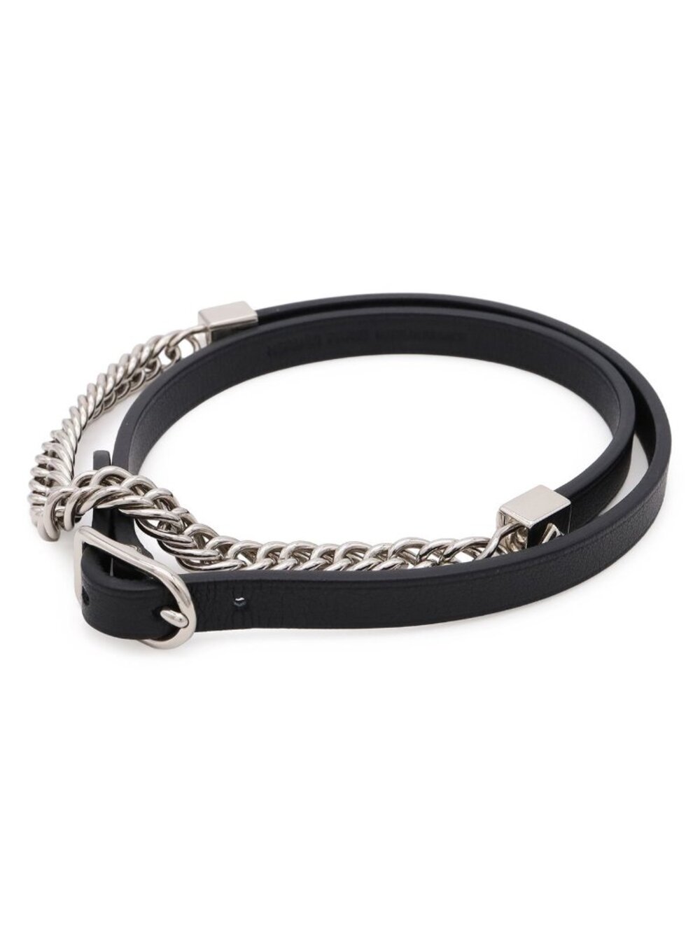 Hermes Equestre Triple Tour Choker Necklace Bracelet Gourmette Chain Veau Swift